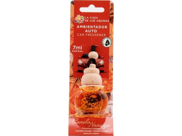 La Casa de los Aromas Car Freshener car air freshener Cinnamon and Orange 7ml
