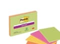 Miniatyrbild 4 av 4: Post-it® Super Sticky Meeting Notes, 152 x 101 mm, ass. farver 4 blokke