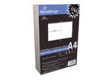 MediaRange - Matt hvit - 265 x 149 mm - 130 g/m² - 50 ark (50 ark x 1) BD-boksinnlegg