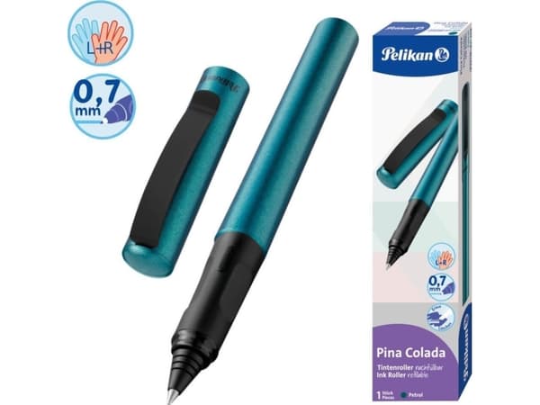 Pelikan 821209, Tynn penn, Blå, Metall, Ambidekstriøs, Europa, 1 stykker