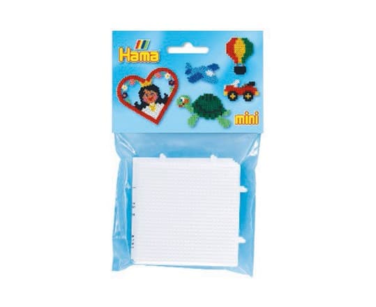 Hama mini 2stk stiftplader firkantet 7x7cm