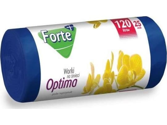 Forte FORTE FORTE LDPE garbage bags 120L 25 OPTIMA pcs.