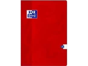 Oxford Notebook A5/60K checkered Esse red (5 pcs)