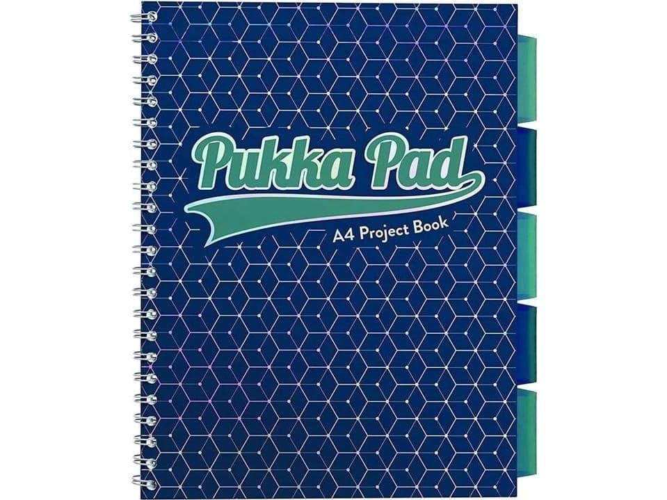 Pukka Project Book Glee A4/100K grille c. Blue (3pcs)