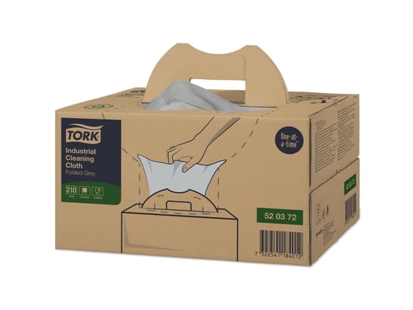 Tork 520372, papper, Grå, 355 mm, 210 styck, 238 mm, 374 mm