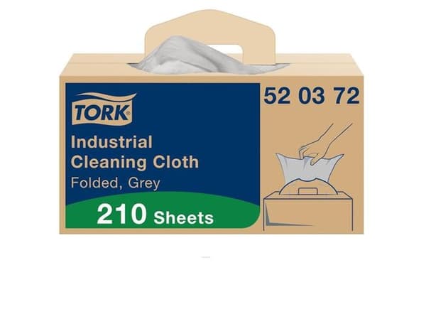 Tork 520372, papper, Grå, 355 mm, 210 styck, 238 mm, 374 mm