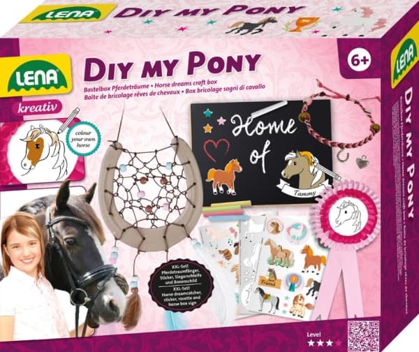 Lena SM42705, Children''s craft kit, 6 år, Flerfarget