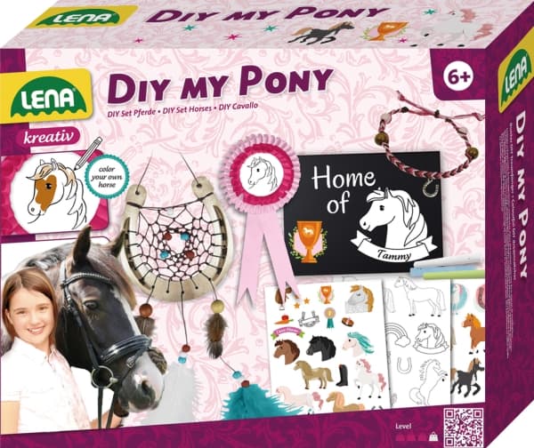Lena SM42705, Children''s craft kit, 6 år, Flerfarget
