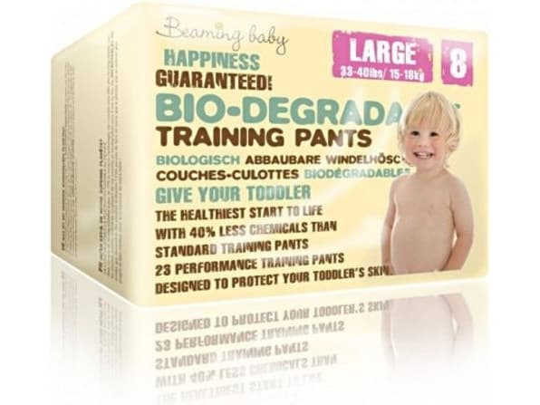 Beaming Baby biologiskt nedbrytbar L, 15-18 kg, 23 st.