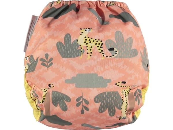 Close Caboo Blöjomslag, Cheetah återanvändbart blöjomslag med tupplurar 3-16 kg, 1 st.