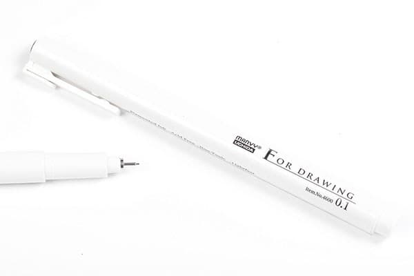Marvy technical drawing pen 0,1mm