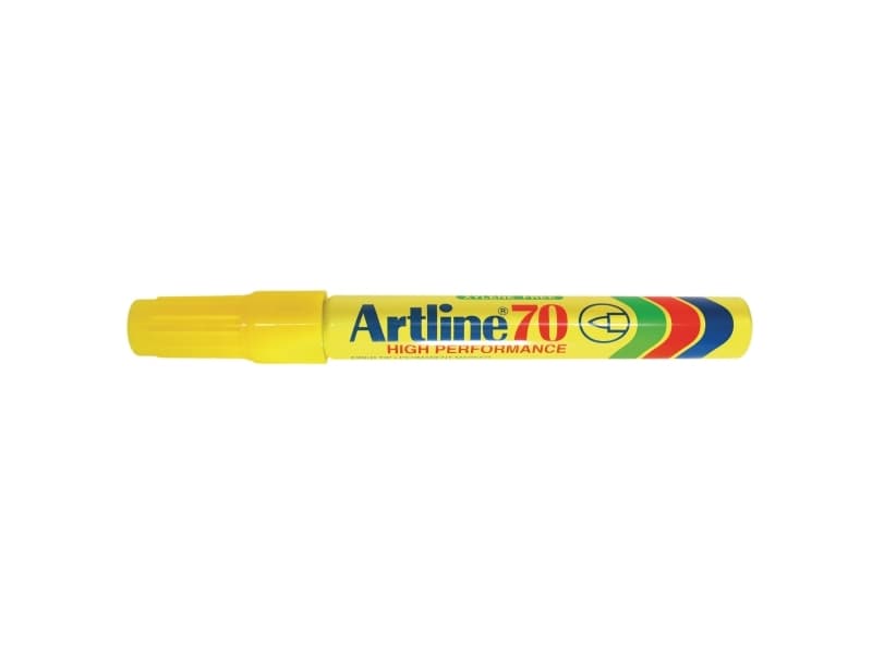Permanent marker Artline 70, 1,5 mm, gul