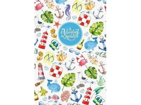 Fresh Decorative notebook 143x210/96K grate Sea