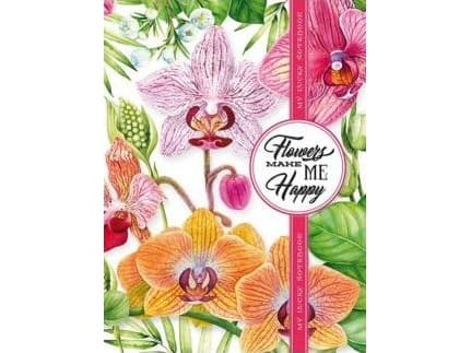 Fresh Decorative notebook 145x197/120K grille TW Orchids