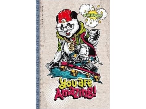 Fresh Decorative notebook 143x210/64K Panda line