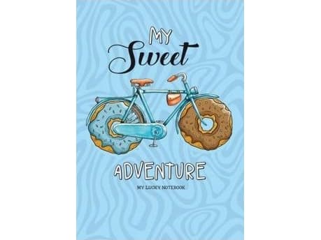 Fresh Decorative notebook 128x1165/64K bicycle line