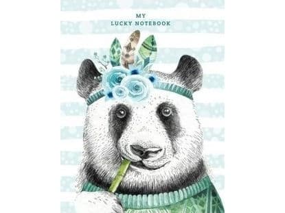 Fresh Decorative notebook 128x1165/64K, grille Panda