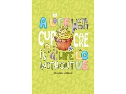 Fresh Decorative notebook 143x210/64K Muffin line