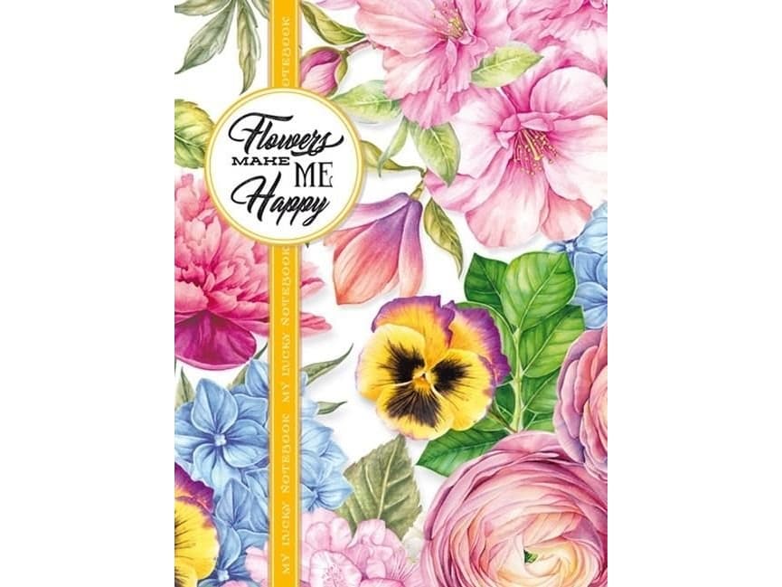 Fresh Decorative notebook 165x238/80K grate Bratki