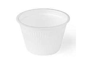 Termoskål 600 ml 20 oz Ø130x85 mm XPS Hvid IP20,12 ps x 50 stk/krt