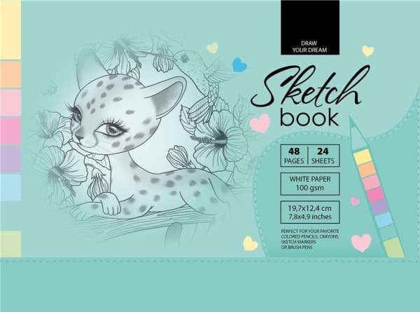 Fresh Sketchbook 197x124/48K 100g TW FRESH