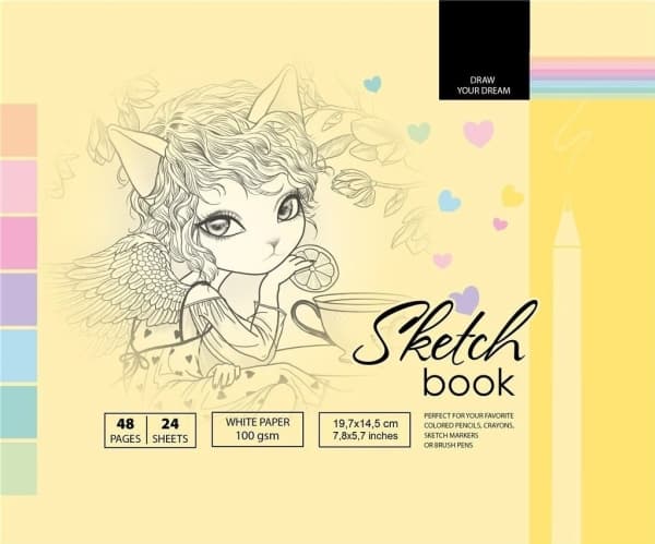 Fresh Sketchbook 197x145/48K 100g TW FRESH