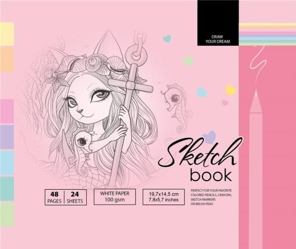 Fresh Sketchbook 197x145/48K 100g TW FRESH
