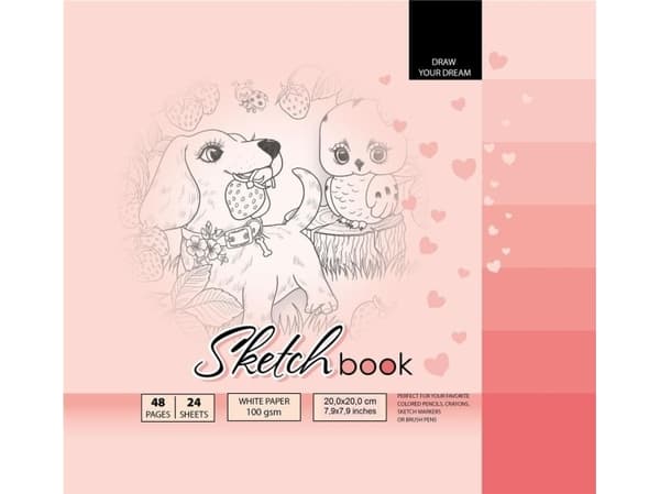 Fresh Sketchbook 200x200/48K 100g TW FRESH