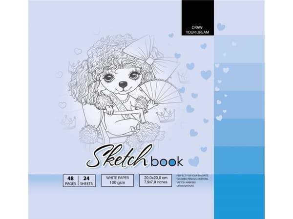 Fresh Sketchbook 200x200/48K 100g TW FRESH