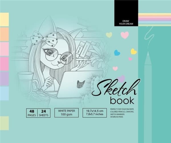Fresh Sketchbook 197x145/48K 100g TW FRESH