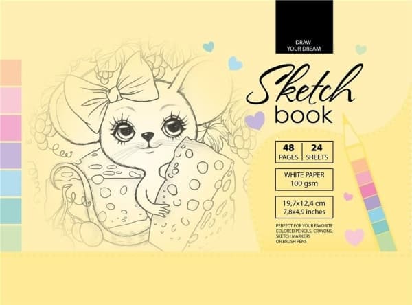 Fresh Sketchbook 197x124/48K 100g TW FRESH