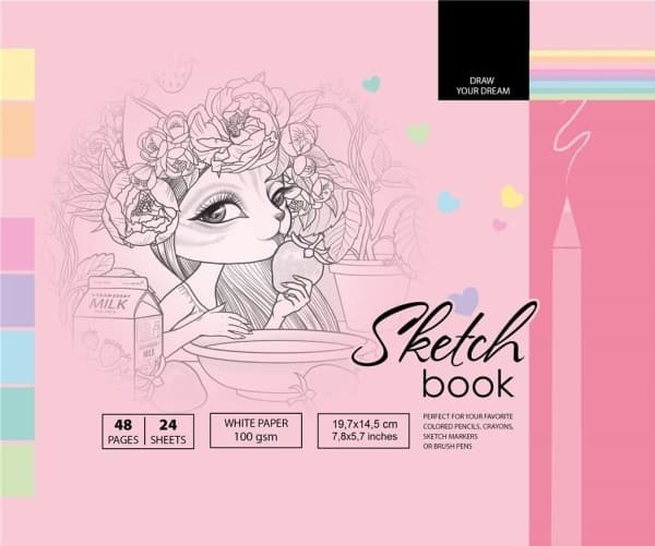 Fresh Sketchbook 197x145/48K 100g TW FRESH