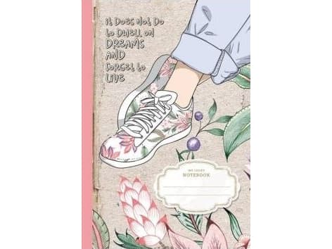 Fresh Decorative notebook 143x210/64K checkered Buty