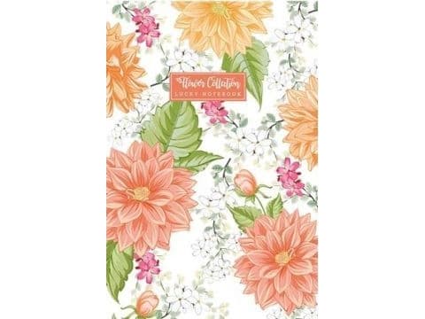 Fresh Decorative notebook 143x210/64K grille Flowers