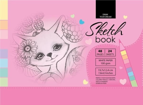 Fresh Sketchbook 197x124/48K 100g TW FRESH