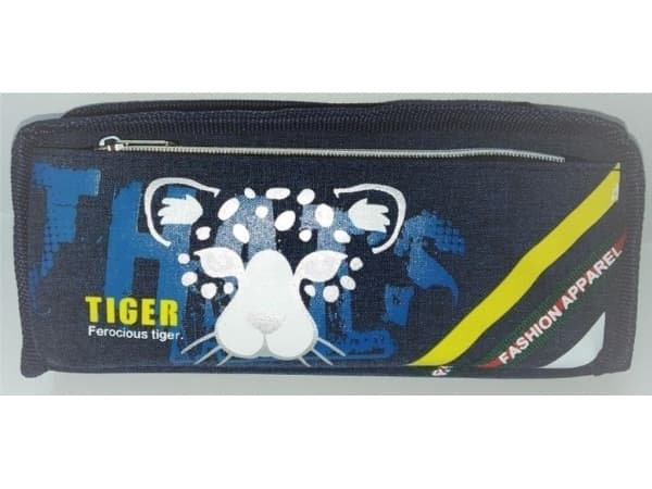 Pencil case Fresh Pencil case large tube Tiger Ferocious FRESH