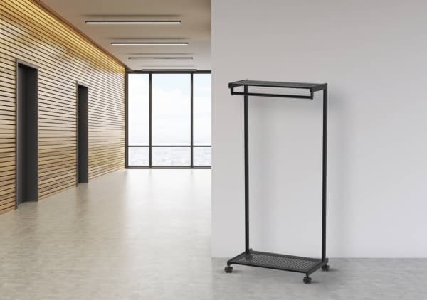 Coat rack, bolero black