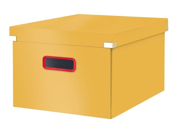 Arkivboks Click &amp; Store Cosy Medium gul