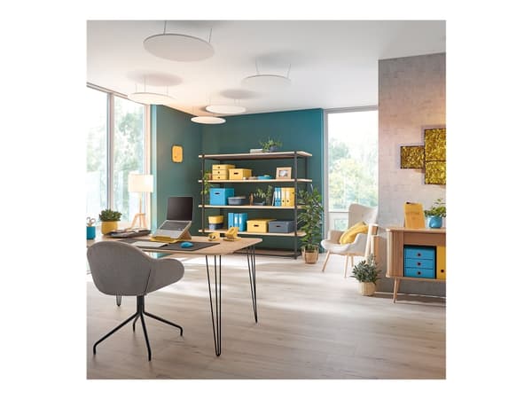 Skuffekabinet Leitz Click&Store Cosy gul med 3 skuffer