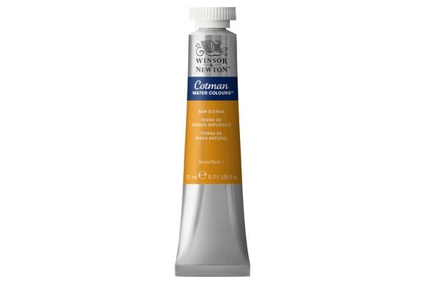 Cotman watercolour 21ml Raw Sienna 552