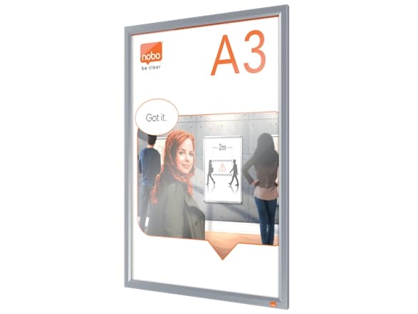 Nobo Impression Pro A3, Rektangel, Hvit, 339 x 463 mm, 17 mm, 570 g