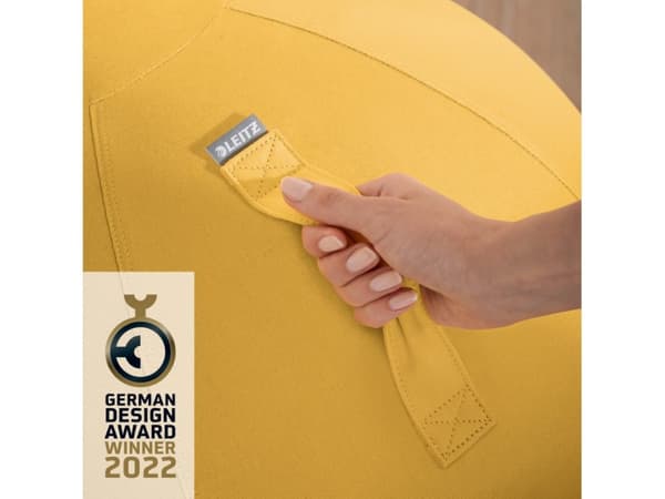 Ergonomisk balancebold Leitz Cosy gul