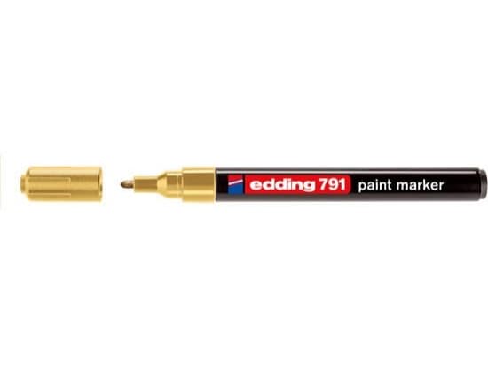 Edding Paint Marker Rund spiss 1-2MM gull (791/053/ZL ED)
