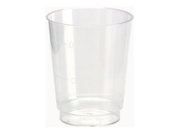 Plastikglas Duni 4 cl transparent - (50 stk.)