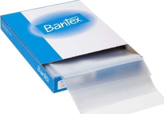 Bantex Crystal tilbyr arkåpning fra toppen og høyre, A4 80mic. 25 stk. (400096105)