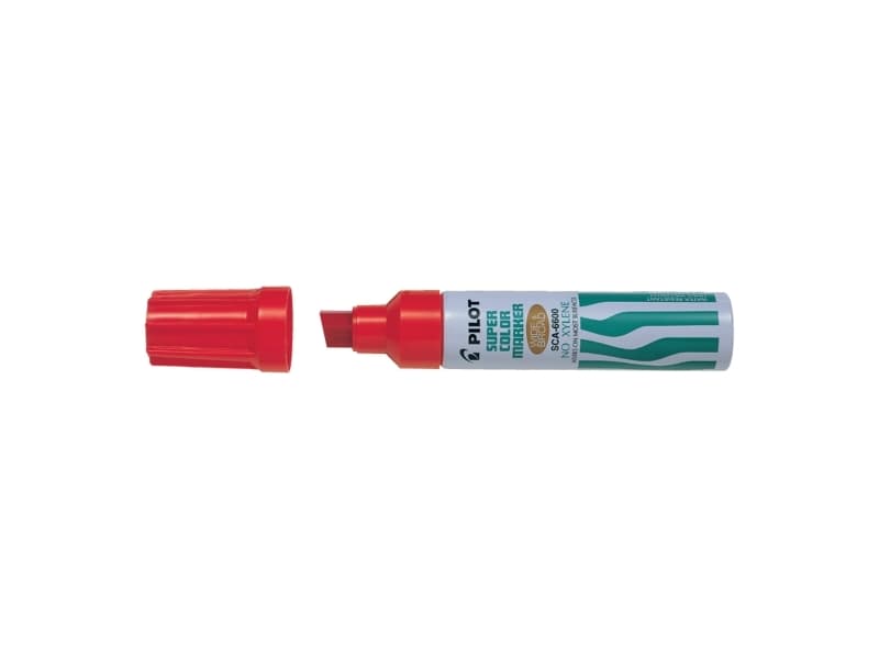 PILOT SUPERCOLOR 6600 PERMANENT MARKER RØD