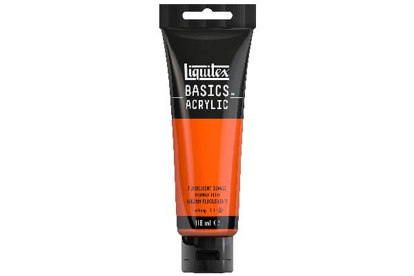Basics 118ml Fluorecent Orange 982
