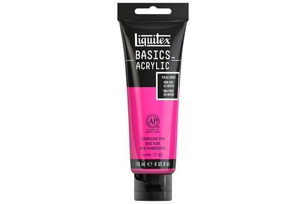 Basics 118ml Fluorecent Pink 987