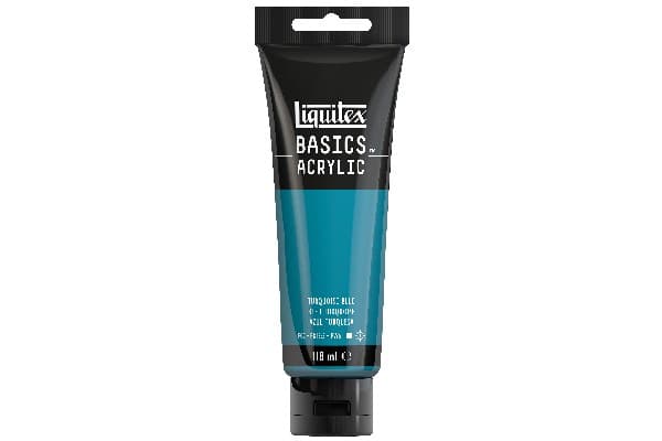 Basics 118ml turkosblå 046
