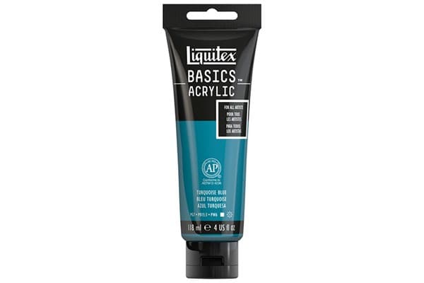 Basics 118ml turkosblå 046